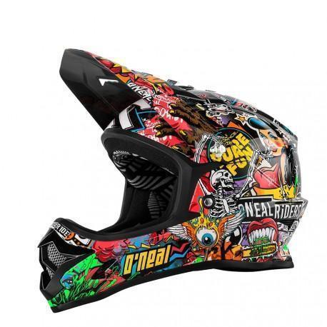 Шлем кросс ONEAL 7Series Evo Crank black/multi color