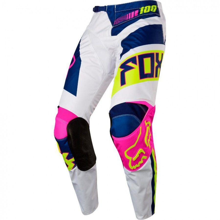 Штаны подростковые Fox 180 Falcon Youth navy/white